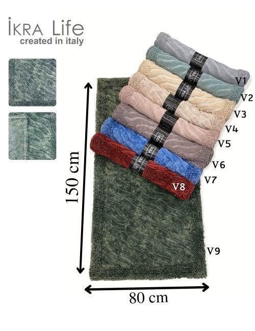 Очень мягкие коврики для ванной IKRA LIFE V4 в любых расцветках